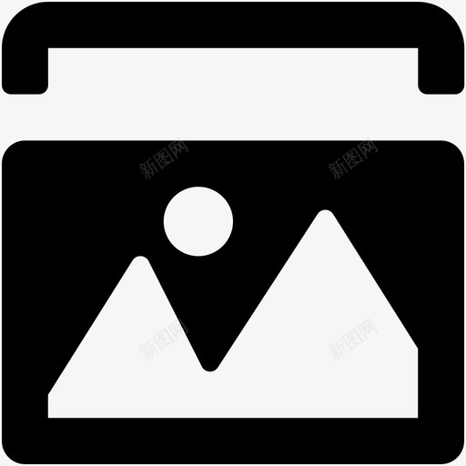 风景图像摄影图标svg_新图网 https://ixintu.com 图像 图片 摄影 网页和用户界面字体图标 风景