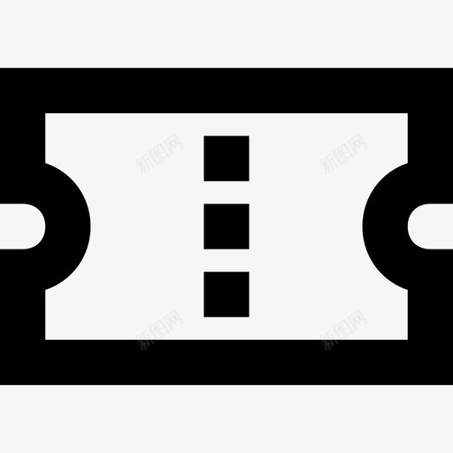 门票优惠券博物馆门票图标svg_新图网 https://ixintu.com 代金券 优惠券 博物馆门票 线路基本图标集1 通行证 门票