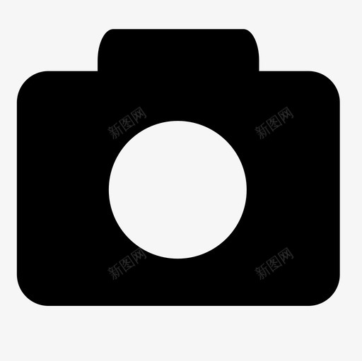 摄影照相机照相机视觉图标svg_新图网 https://ixintu.com 摄影照相机 照相机 视觉