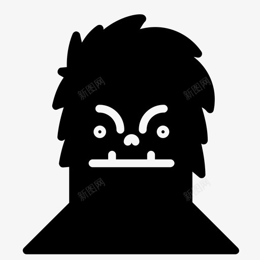 雪人野营户外图标svg_新图网 https://ixintu.com 户外 野生动物 野草 野营 雪人