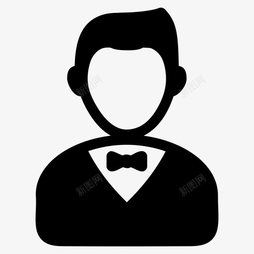 秘书联系人人员图标svg_新图网 https://ixintu.com 人员 用户 用户帐户 用户配置文件 秘书 联系人