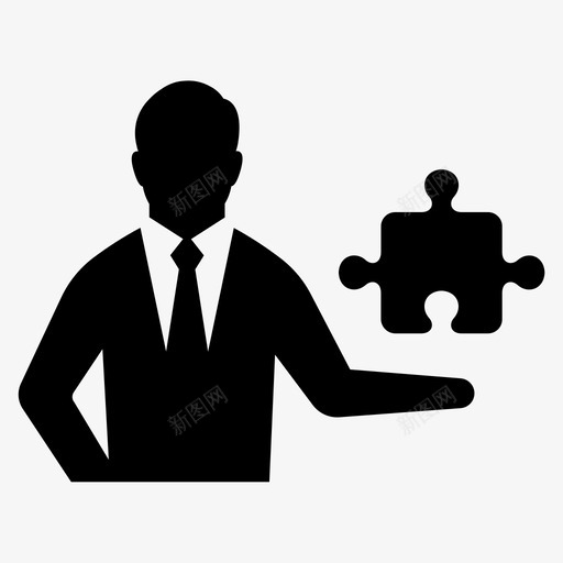 业务解决方案拼图拼图块图标svg_新图网 https://ixintu.com 业务服务卷1 业务解决方案 拼图 拼图块 拼图解决方案