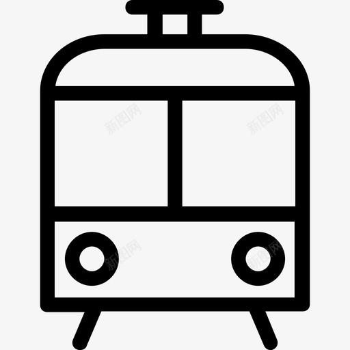 火车旅客列车铁路运输图标svg_新图网 https://ixintu.com 复古列车 旅客列车 火车 航行 运输线路图标 铁路运输