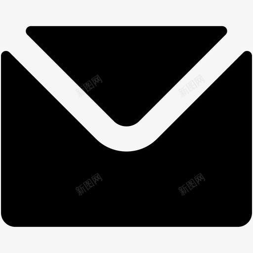 电子邮件信封信件图标svg_新图网 https://ixintu.com web和用户界面字体图标 信件 信封 消息 电子邮件