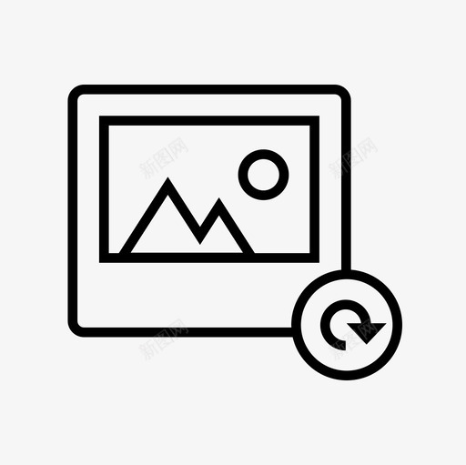 图像重试图像重新加载图像同步图标svg_新图网 https://ixintu.com 刷新 图像同步 图像重新加载 图像重试 文件和文件夹细线图标设置 照片同步 照片重新加载