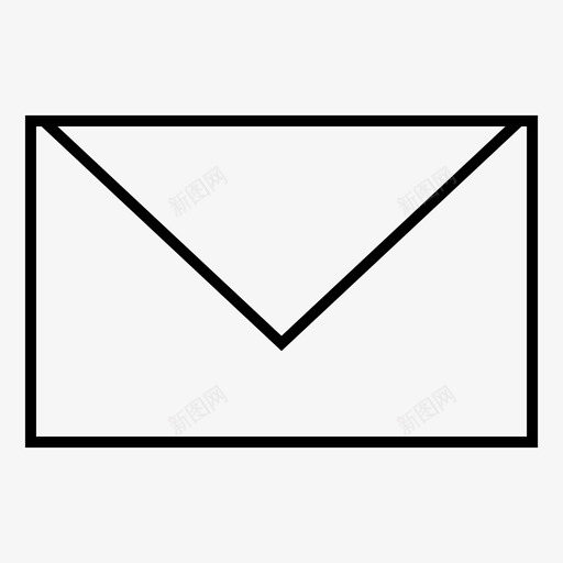 电子邮件营销信封包装图标svg_新图网 https://ixintu.com 信封 包装 搜索引擎优化图标 电子邮件营销