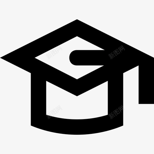 mortarboard奖励帽毕业典礼图标svg_新图网 https://ixintu.com mortarboard 奖励帽 学位帽 毕业典礼 毕业生帽 系列必备图标2