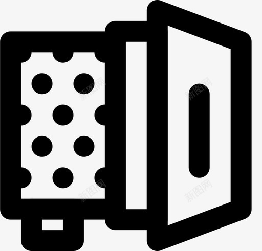 空保险箱商业金融图标svg_新图网 https://ixintu.com smashicons商业md大纲 商业 空保险箱 营销 金融