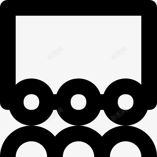观众客户人群图标svg_新图网 https://ixintu.com 人 人群 客户 线要素图标集 观众