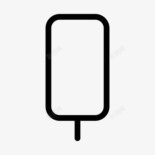 树矩形图标svg_新图网 https://ixintu.com 树 矩形