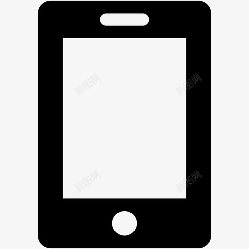 智能手机手机iphone图标svg_新图网 https://ixintu.com iphone 手机 智能手机 网络和用户界面字体图标