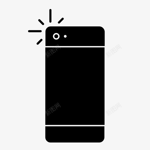 智能手机闪光灯照相摄像机图标svg_新图网 https://ixintu.com 图像 图片 多媒体资料 手机照片 摄像机 智能手机闪光灯 照相