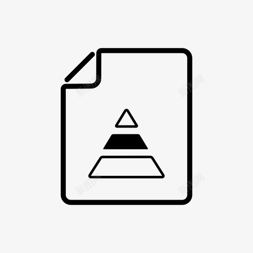 金字塔图平衡层次结构图标svg_新图网 https://ixintu.com 优先级 图表 层次结构 平衡 编号 金字塔图