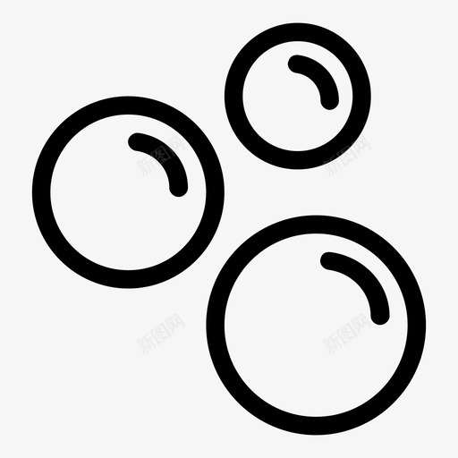 泡沫干净肥皂图标svg_新图网 https://ixintu.com 受欢迎 干净 泡沫 肥皂