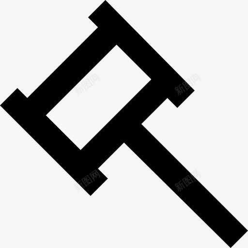 拍卖基本要素槌球拍卖图标svg_新图网 https://ixintu.com 拍卖基本要素 槌球拍卖