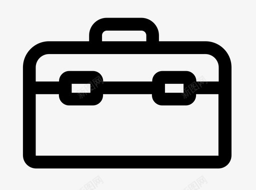 工具箱修理工具图标svg_新图网 https://ixintu.com 修理 工具 工具箱