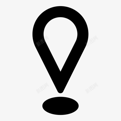 地图销方向gps图标svg_新图网 https://ixintu.com gps 位置 地图标记 地图销 地图销方向地图标记 方向