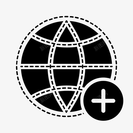 webadd环球网络图标svg_新图网 https://ixintu.com plus webadd 环球 网络