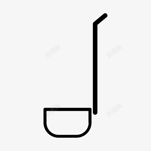采购产品勺烹饪厨房用具图标svg_新图网 https://ixintu.com 厨房工具 厨房用具 汤勺 烹饪 采购产品勺 食物器具