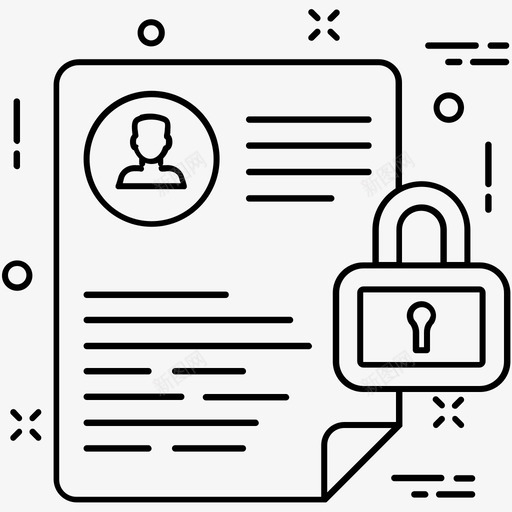 安全配置文件bios锁定图标svg_新图网 https://ixintu.com bios 其他图标1 安全配置文件 锁定 隐私