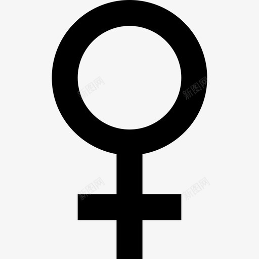 女性女性性别性别符号图标svg_新图网 https://ixintu.com 女性 女性性别 性别符号 线要素图标集