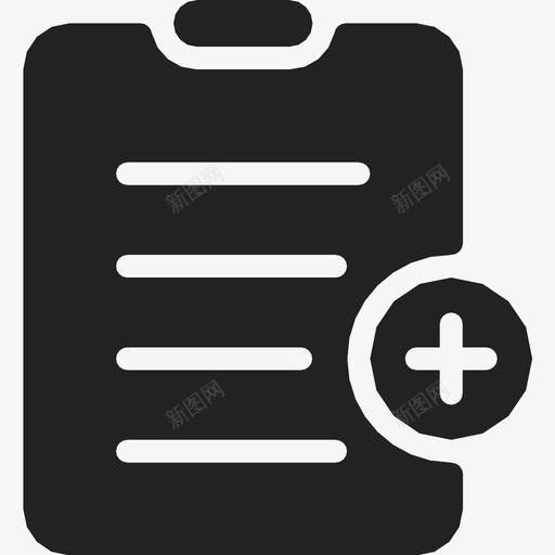 剪贴板列表注释图标svg_新图网 https://ixintu.com 列表 剪贴板 注释