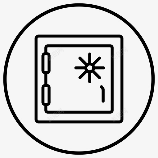 保险库钥匙密码图标svg_新图网 https://ixintu.com 侦察员安全 保险库 保险箱 安全 密码 钥匙
