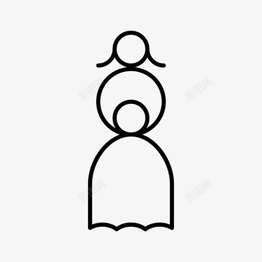 新娘爱情婚姻图标svg_新图网 https://ixintu.com 婚姻 婚礼 新娘 爱情