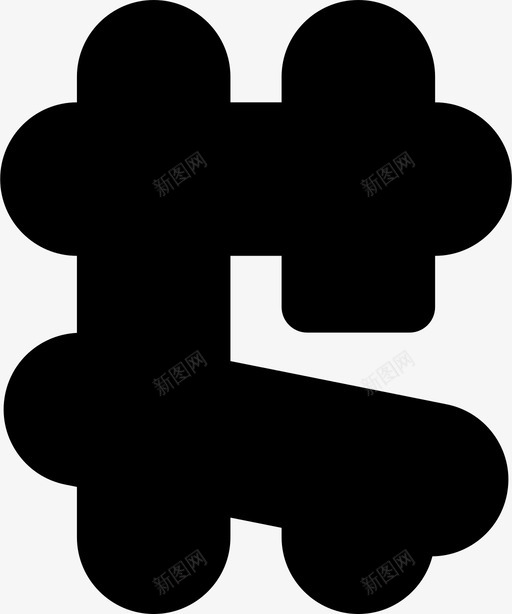 破碎的梯子建筑工具图标svg_新图网 https://ixintu.com 工作 工具 建筑 破碎的梯子 粉碎图标结构和固体