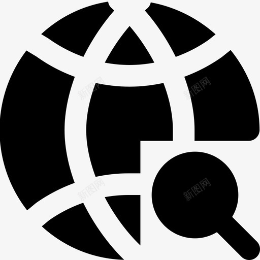 搜索网页放大镜营销图标svg_新图网 https://ixintu.com smashicons搜索引擎优化分析md固体 搜索引擎优化 搜索网页 放大镜 营销