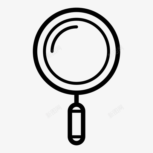 搜索放大搜索按钮图标svg_新图网 https://ixintu.com 搜索 搜索按钮 搜索文件 放大