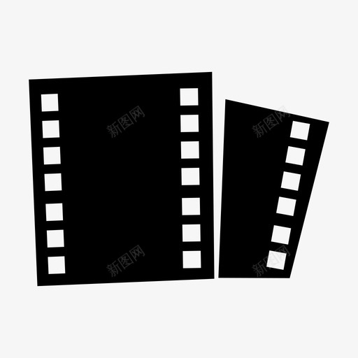胶卷照相机电影图标svg_新图网 https://ixintu.com 底片 照相机 电影 胶卷