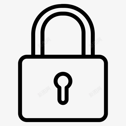 锁密码保护图标svg_新图网 https://ixintu.com 侦察机安全第1部分 保护 安全 密码 锁
