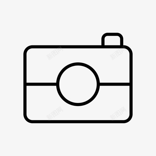照相机镜头照片图标svg_新图网 https://ixintu.com 拍摄 照片 照相机 镜头