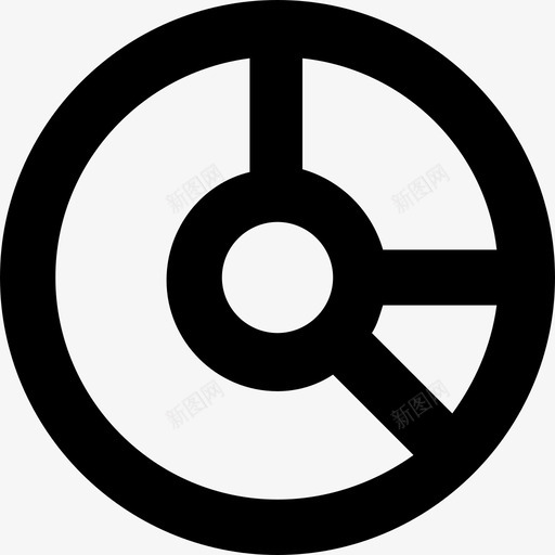 甜甜圈图表圆形图表信息图表图标svg_新图网 https://ixintu.com 信息图表 圆形图表 甜甜圈图表 线要素图标集 统计