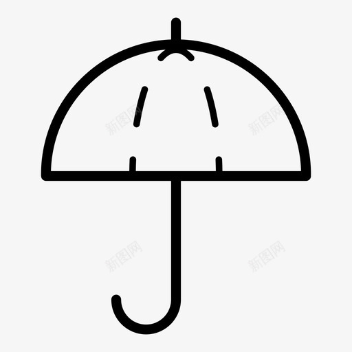 伞保险雨图标svg_新图网 https://ixintu.com 伞 保险 雨