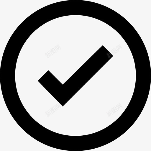 已批准选中标记已发送图标svg_新图网 https://ixintu.com 勾号 已发送 已批准 线要素图标集 选中标记