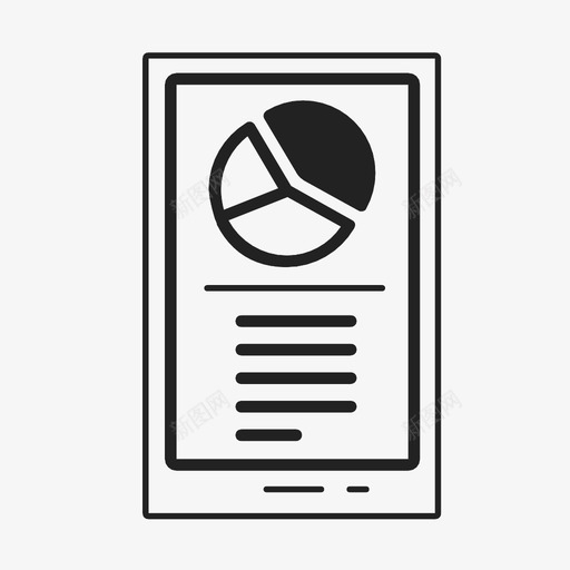 移动分析图表统计图标svg_新图网 https://ixintu.com 图表 移动分析 统计