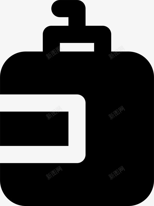 香水瓶美容美容师图标svg_新图网 https://ixintu.com 美容 美容师 香水瓶