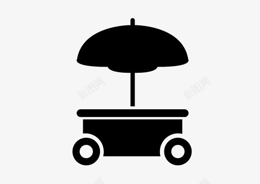 经销商售货亭卖家图标svg_新图网 https://ixintu.com 交易员 卖家 售货亭 经销商