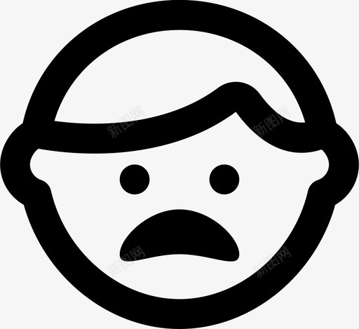 不同意争论表情符号图标svg_新图网 https://ixintu.com 不同意 争论 漂亮图标表情符号md大纲 脸 表情符号