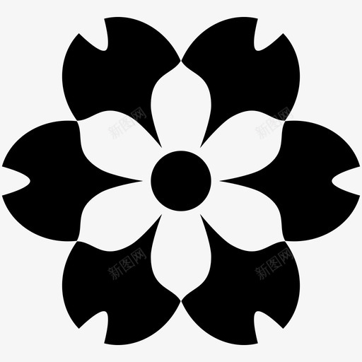 花假日农历图标svg_新图网 https://ixintu.com 假日 农历 庆祝农历新年 春天 花