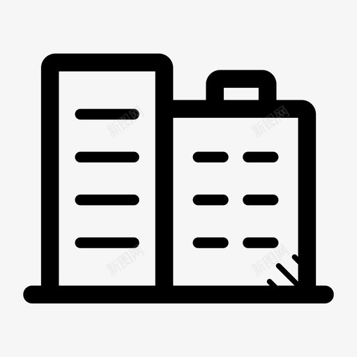 公司总部大厦办公楼图标svg_新图网 https://ixintu.com 公司总部 办公楼 大厦 摩天大楼 生意一落千丈