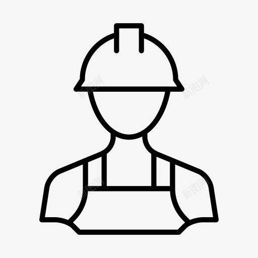 头像账户建造者图标svg_新图网 https://ixintu.com 个人 头像 建造者 用户 用户头像2 账户