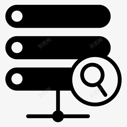web服务器查找定位web托管图标svg_新图网 https://ixintu.com fingnetwork web托管 web服务器查找 weserverfind 定位