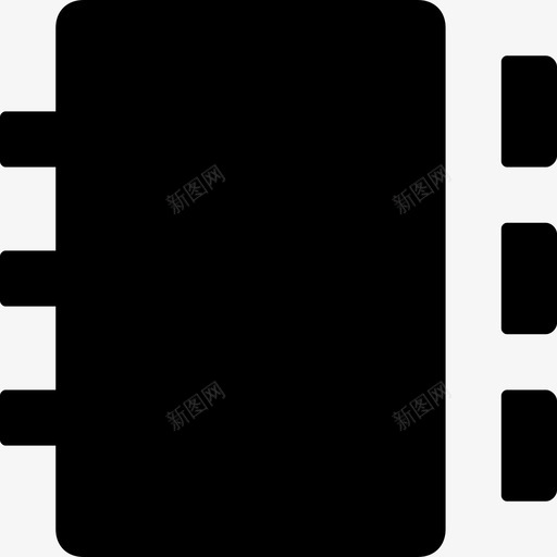 日记备忘录笔记本图标svg_新图网 https://ixintu.com 备忘录 日记 笔记本 网页和用户界面图标 记事本