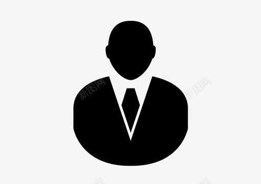 化身商业人物图标svg_新图网 https://ixintu.com 人物 化身 商业 社交