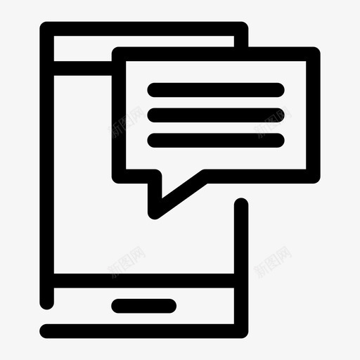 电话留言通讯小工具图标svg_新图网 https://ixintu.com 小工具 手机 电话留言 通讯 通讯缺口