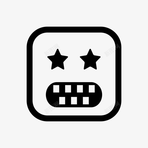 鬼脸表情符号脸图标svg_新图网 https://ixintu.com 笑脸 脸 表情符号 鬼脸