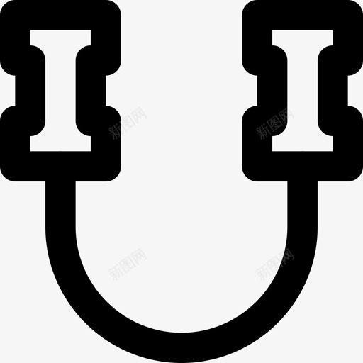 跳绳游戏跳跃图标svg_新图网 https://ixintu.com smashicons运动md大纲 游戏 玩 跳绳 跳跃 运动